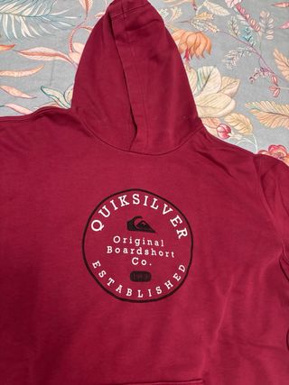 Sudadera Quiksilver niño 16 años morada