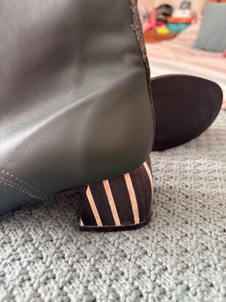 Botines verdes sin estrenar