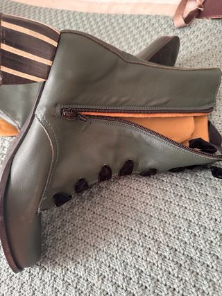 Botines verdes sin estrenar