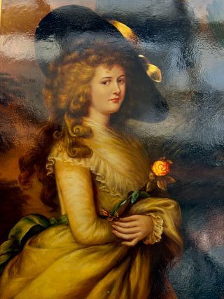Retrato Georgiana Duquesa Devonshire Óleo