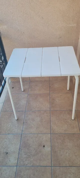 Mesa IKEA VÄDDÖ Blanca