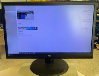 Pantalla ordenador AOC 21.5" Negra