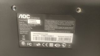 Pantalla ordenador AOC 21.5" Negra