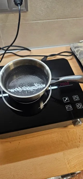 Placa inducción portátil