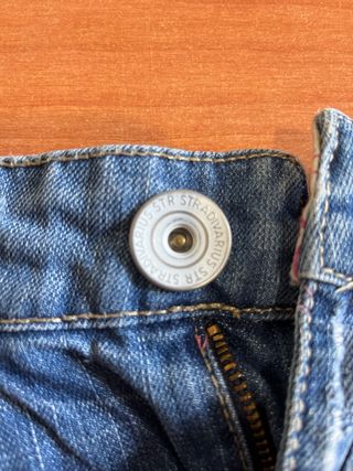 Falda vaquera niña Jalou talla 34 Stradivarius