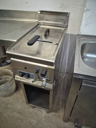 Freidora industrial acero inoxidable