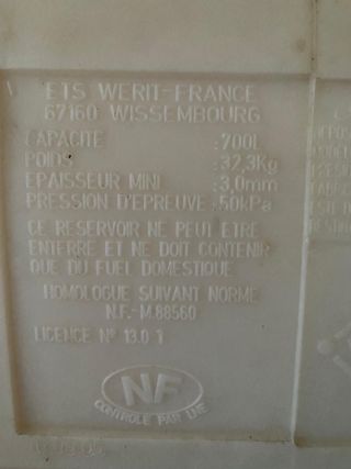 Caldera Gasoil FONDECAL + Depósito