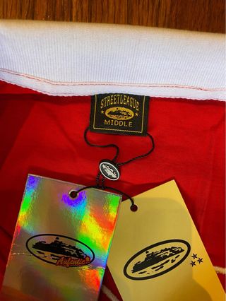 Polo Corteiz Manga Larga Rojo