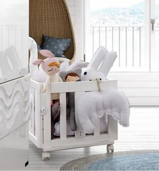 Minicuna Colecho Bebé Blanca SEMINUEVA