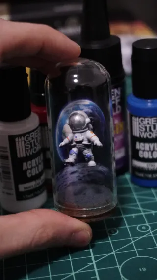 Mini diorama cúpula