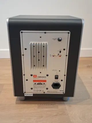 Subwoofer JBL CS80SUB/230 Negro/Plata