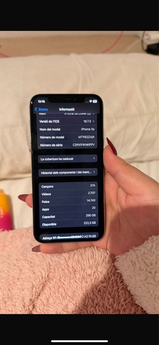 iPhone XS 256GB Argento