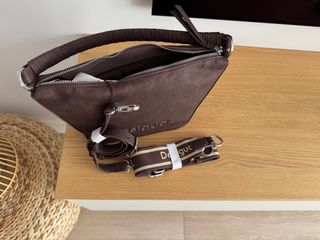 Bolso Desigual Marrón Bandolera Nuevo