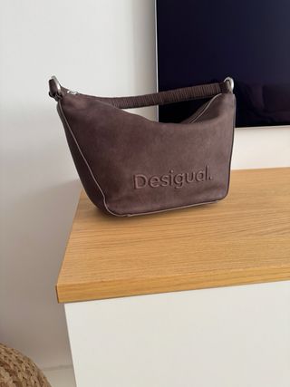 Bolso Desigual Marrón Bandolera Nuevo