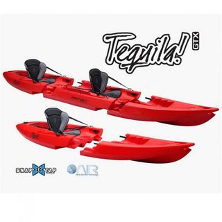 Kayak modular 1 y 2 plazas Tequila!