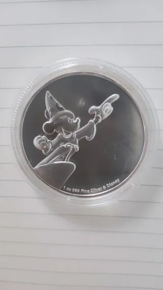 Moneda Mickey Fantasía 1 oz Plata 999