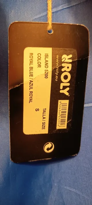 Cortavientos azul Roly St. Antoni