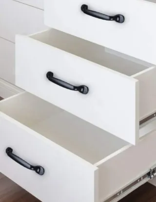 Tiradores. 3 lotes de 5 uds.