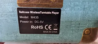 Giradischi a valigetta