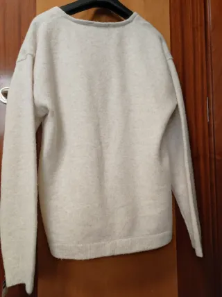 Chaqueta fina de punto con forro