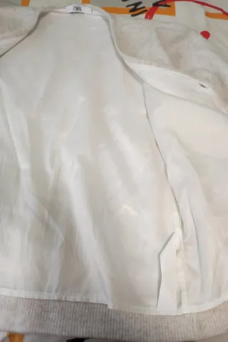 Chaqueta fina de punto con forro