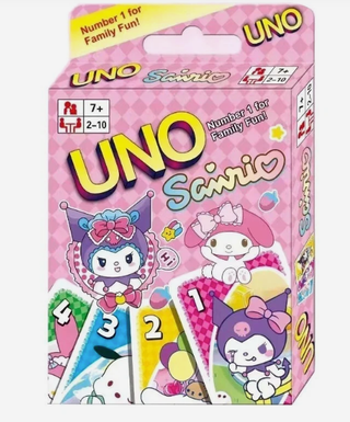 UNO Sanrio Carte da Gioco Famiglia Multiplayer