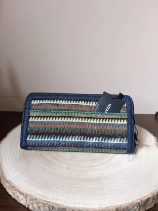 Cartera monedero Misako geométrica