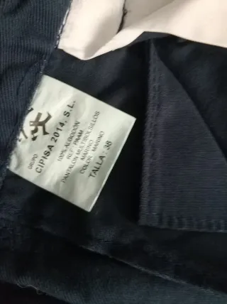 Pantalón de trabajo Cipisa azul unisex