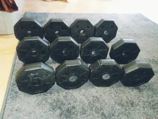 Juego de pesas 12 kg