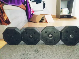 Juego de pesas 12 kg