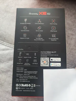 Hohem iSteady XE Kit Estabilizador Gimbal Smartpho