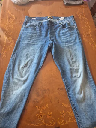 Pantalones vaqueros Jack & Jones azul oscuro Talla