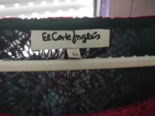 Vestido El Corte Inglés Morado Talla M