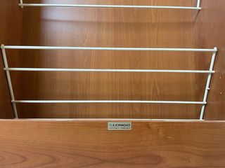 Zapatero con espejo vertical