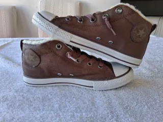 Zapatillas Converse CT Street Mid Marrón T.36