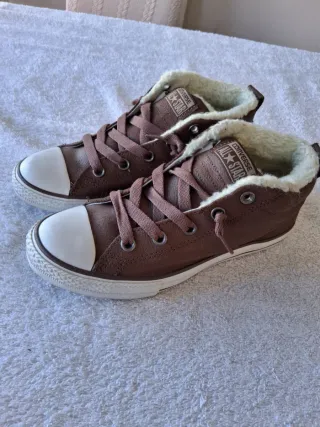 Zapatillas Converse CT Street Mid Marrón T.36