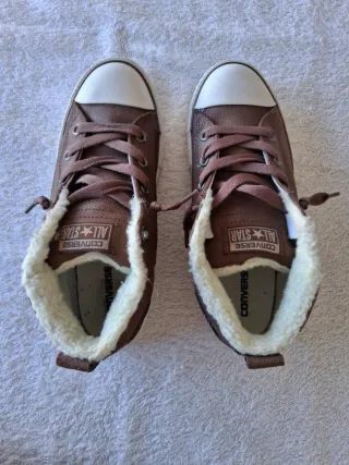 Zapatillas Converse CT Street Mid Marrón T.36