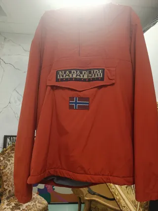 Napapijri Giacca Arancione S/M colore ruggine