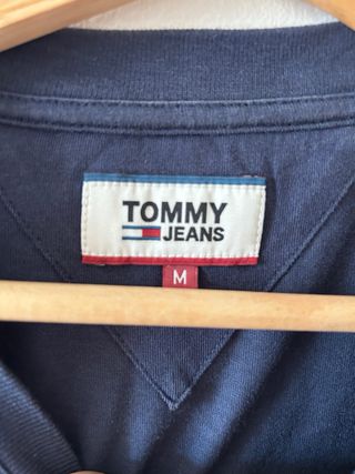 Camiseta Tommy Jeans azul manga larga