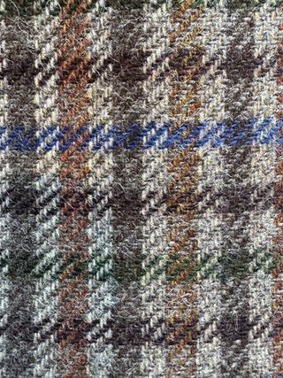 Americana de lana cuadros