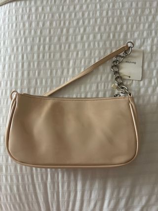 Bolso Bershka Beige Cadena