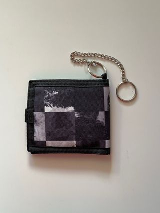 Cartera billetera con cadena