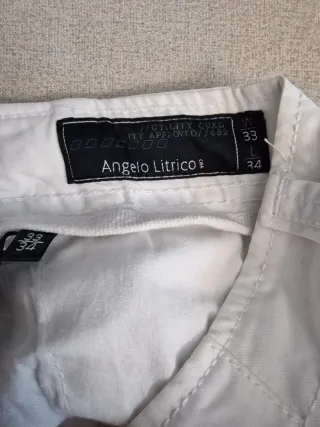 Pantalones Cargo Blancos