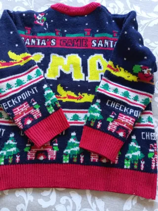 Jersey Navidad Santa's Game Xmas NIÑOS/AS