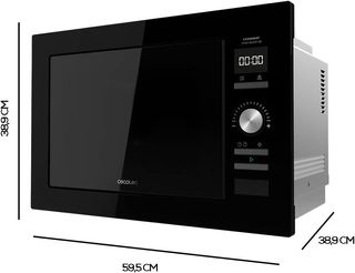 Microondas Cecotec GrandHeat 2590 Encastrable Negr