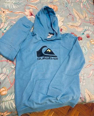 Sudadera Quiksilver niño 16 años, azul talla XL