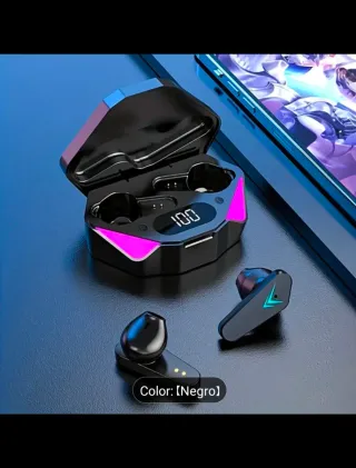 Auriculares Inalámbricos Negros Nuevos