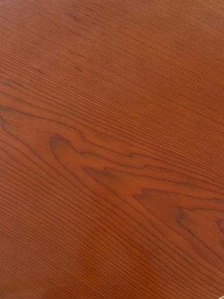 Mesa alta comedor madera y metal