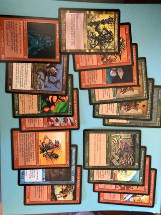 17 Cartas Magic The Gathering Time Spiral