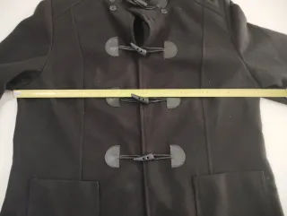 Trenca de paño negra